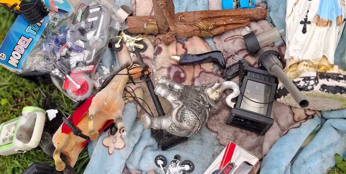 más de 50 sepulturas dañadas en el cementerio comunal de Curacautìn