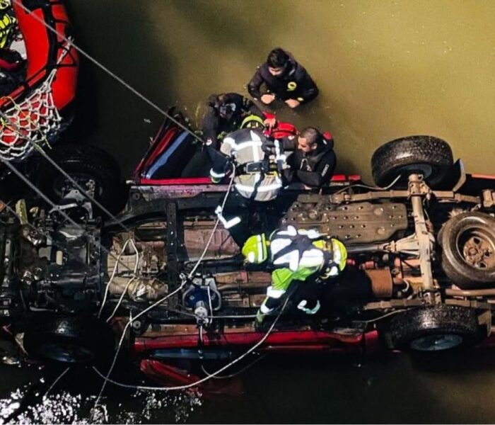 camioneta cae al río Malleco y su conductor no logra sobrevivir